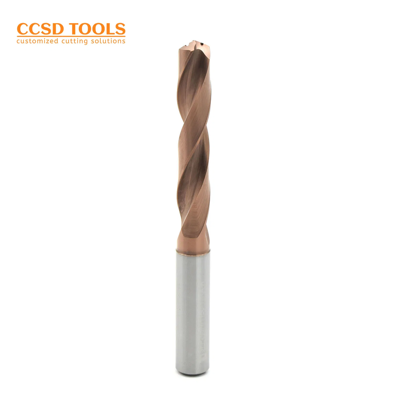 Herramientas de Enfriamiento Interno de Carburo Router Carburo de Tungsteno HSS Núcleo de Diamante Tornillo Rosca Botón Brocas de Perforación 2f