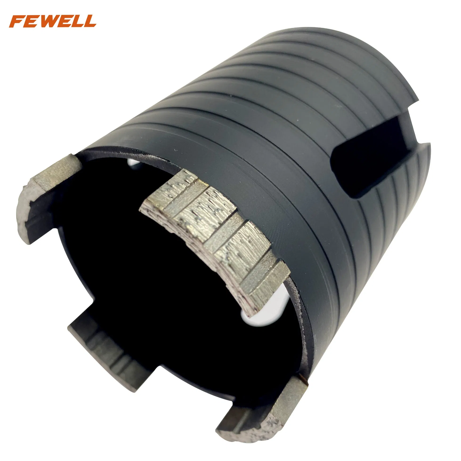 Venta Caliente Segmentos de Diamante Soldados en Frío 68*10*101*M16 Broca de Núcleo para Perforación en Seco de Concreto Reforzado Beton