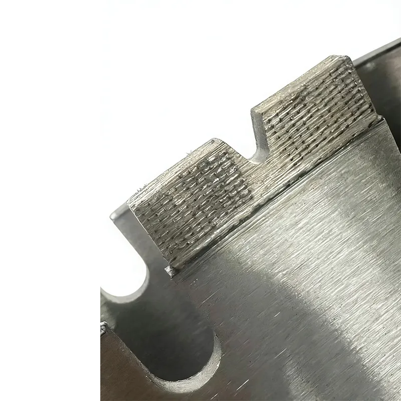 Estructura de corte de diamante