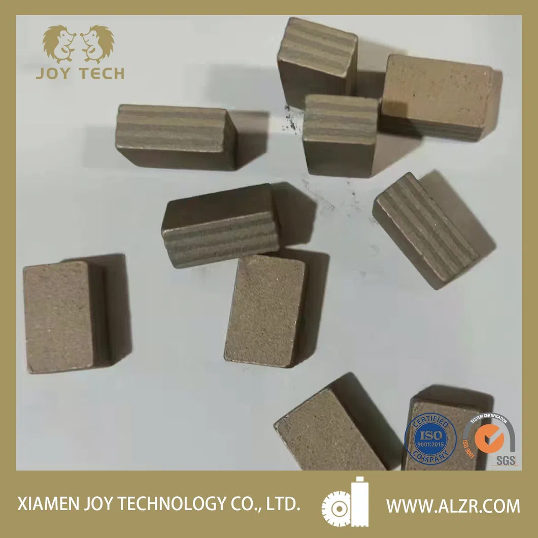 Herramientas de corte de múltiples capas de diamante para mármol y piedra, con segmentos de diamante para brocas de núcleo y discos de sierra