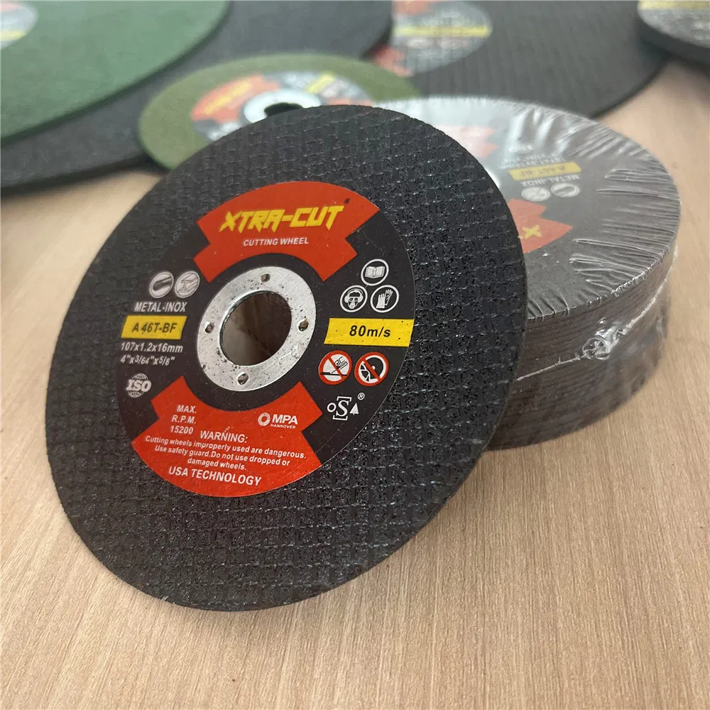 Disco de Corte Abrasivo de Diamante para Corte de Riel de Alta Velocidad 4"100mm