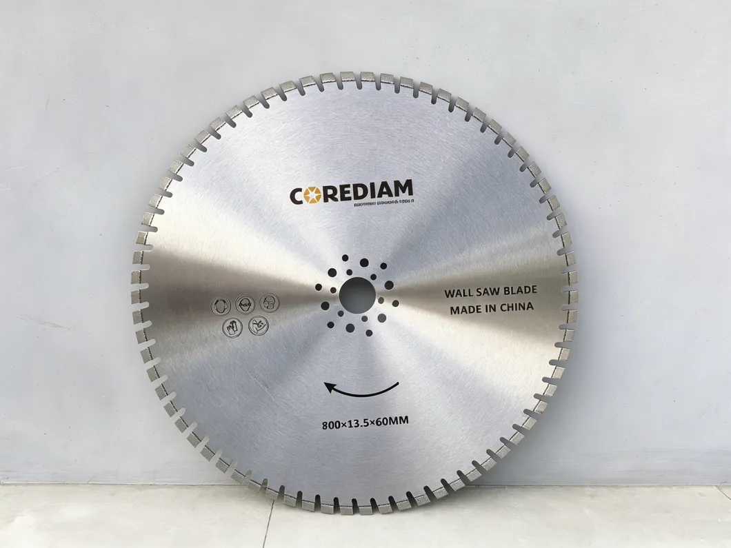 1000mm Disco de Corte de Diamante con Soldadura Láser para Corte de Concreto Reforzado