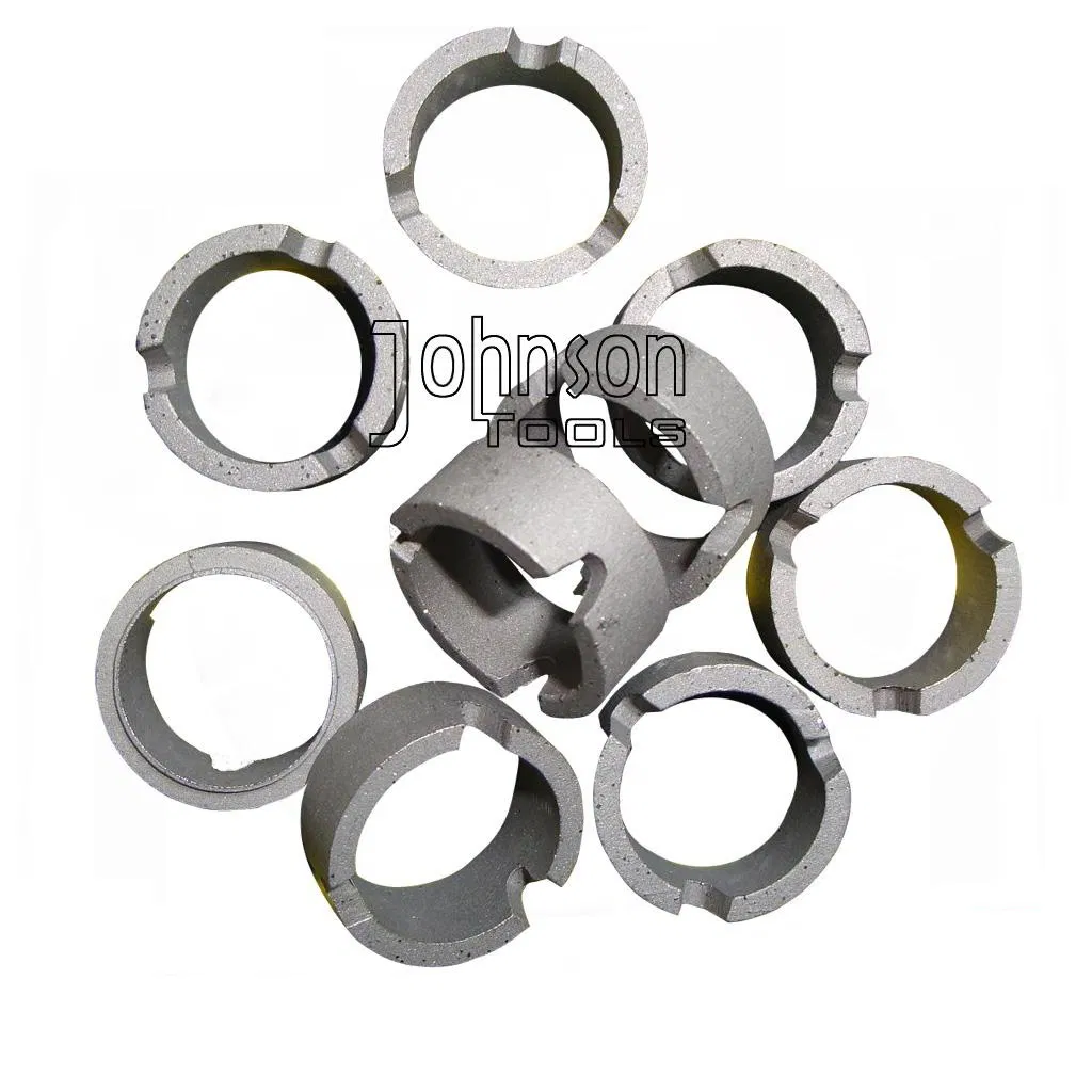 Segmentos de diamante para 6.5-32mm herramientas de perforación broca de diamante