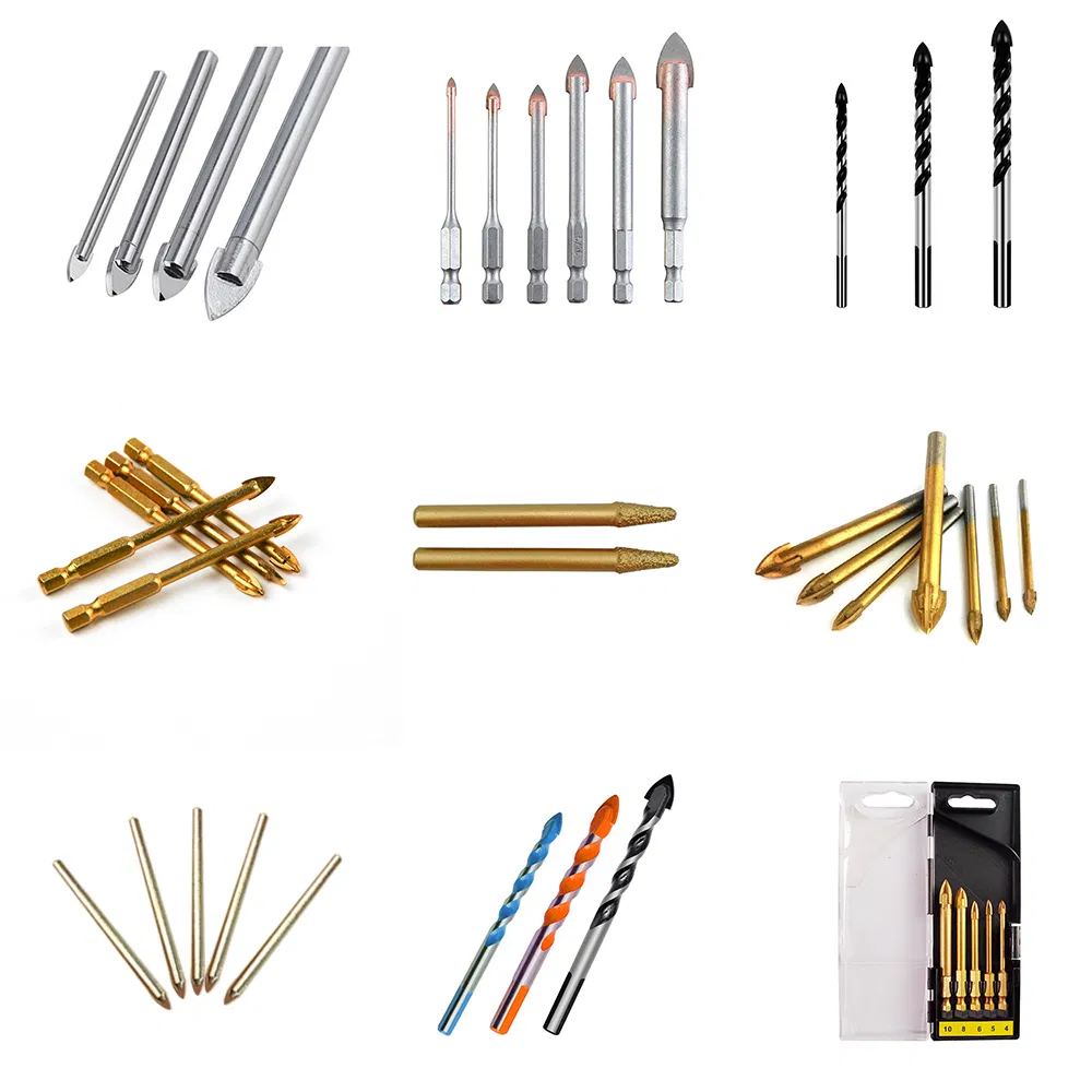 Broca de mano de núcleo de diamante para azulejos, roca, granito, mármol, cerámica, concreto Goldmoon OEM M14 5/8-11 6mm-130mm