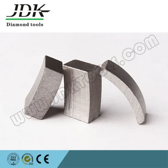 Segmento de perforación de diamante tipo corona para piedra