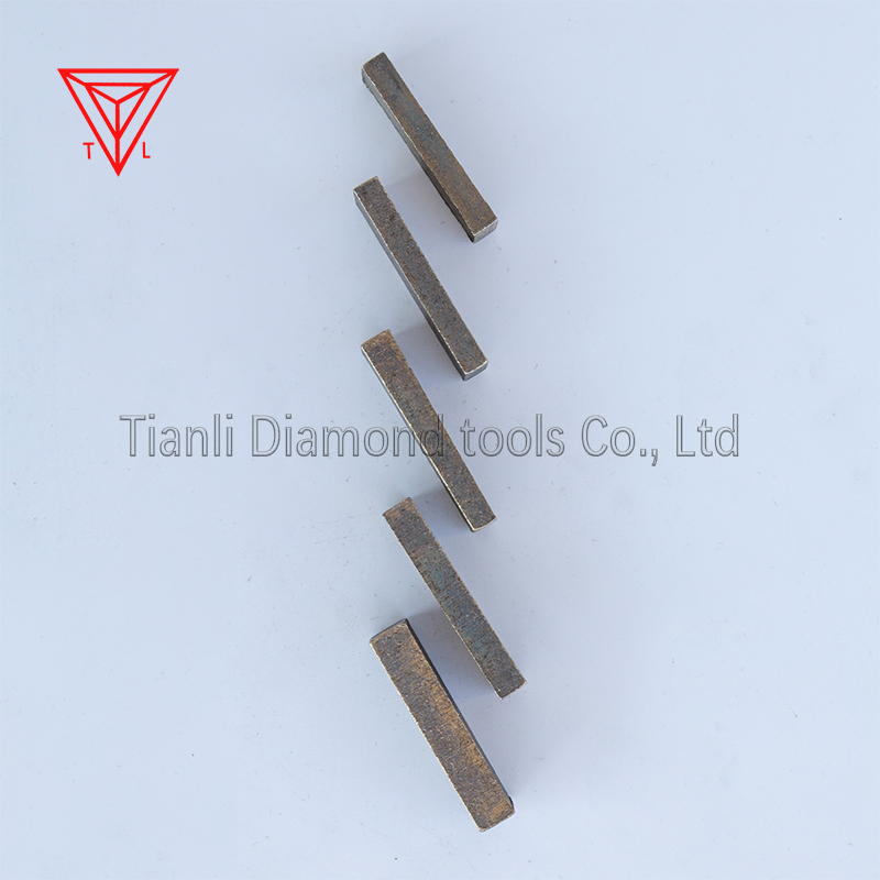 Mejor Calidad Multi Hoja de Corte Segmento Cortador de Diamante Segmento de Diamante para Granito Mármol Arenisca