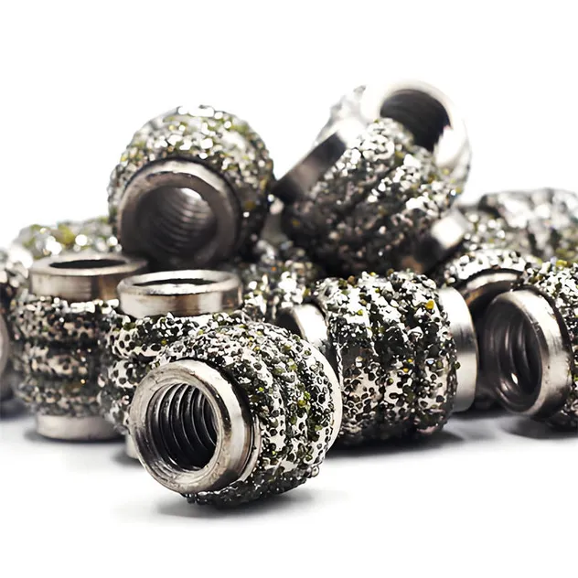 Cuentas de cordón de alambre de diamante