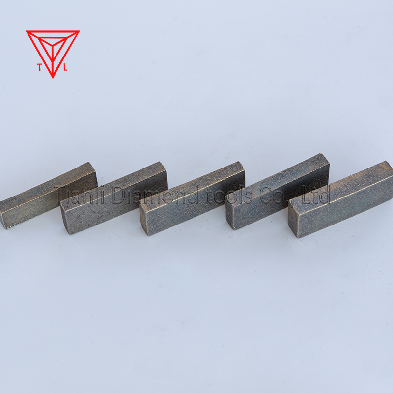 Mejor Calidad Multi Hoja de Corte Segmento Cortador de Diamante Segmento de Diamante para Granito Mármol Arenisca