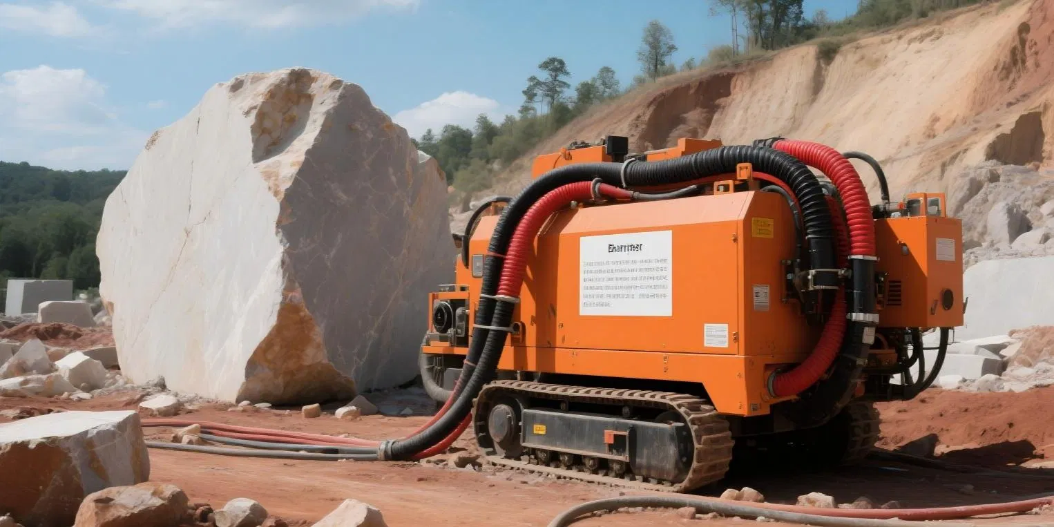 Sierra de alambre de diamante de alta resistencia para corte de concreto