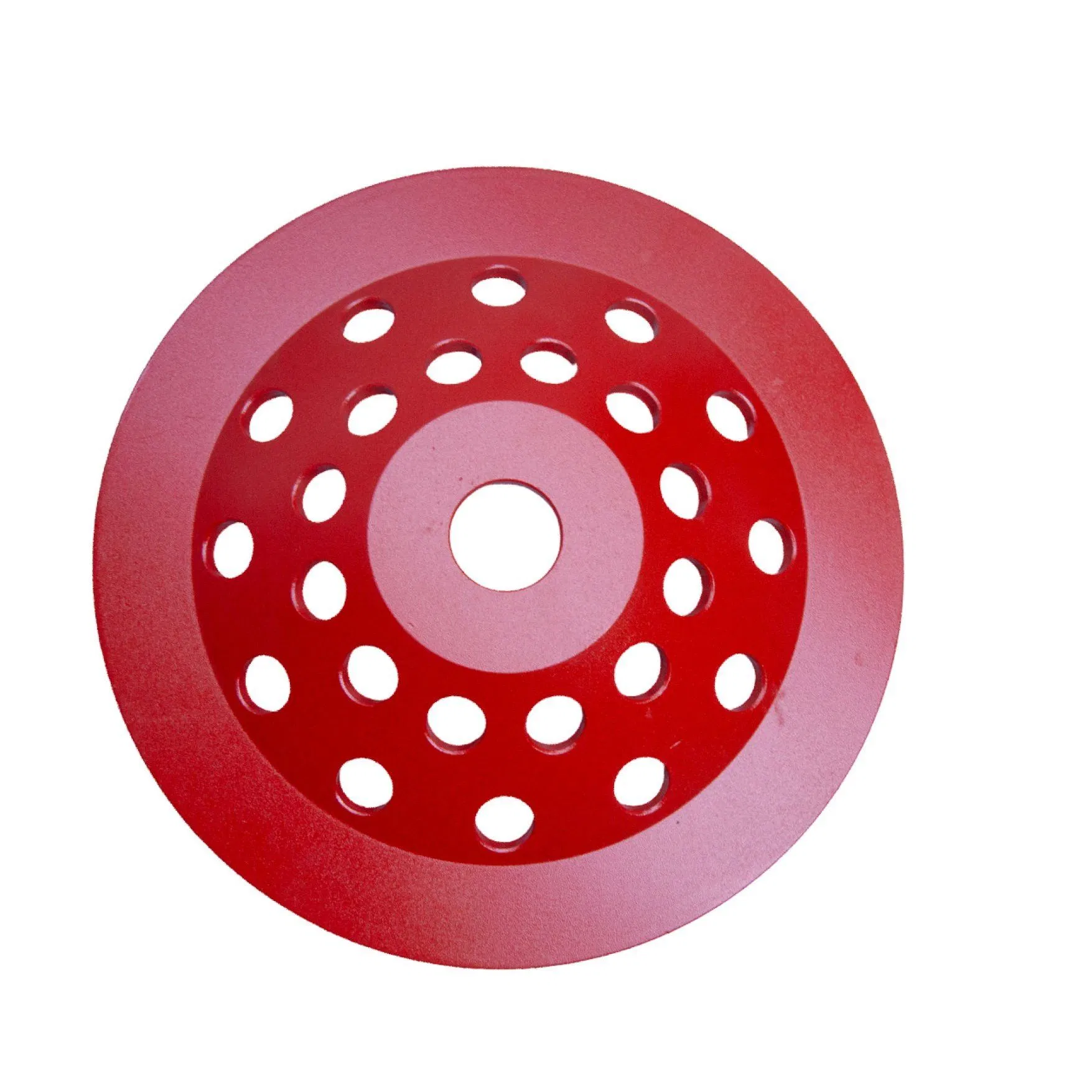7inch Rueda de molienda de diamante de doble fila duradera para concreto