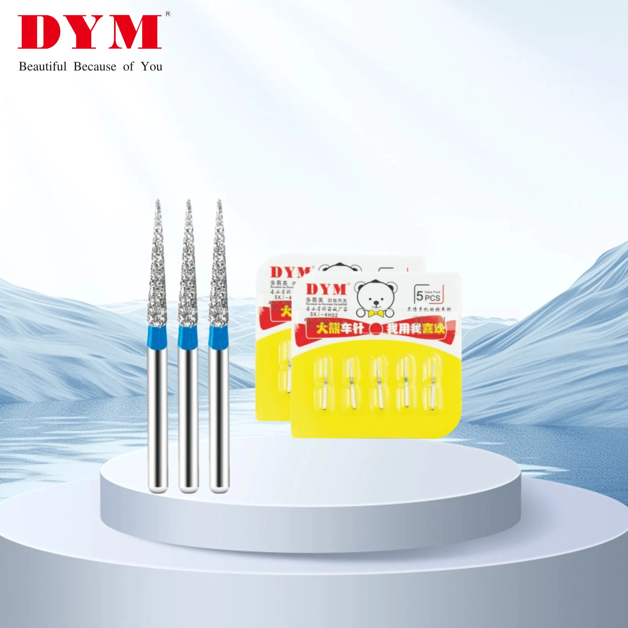 Proceso de electrochapado de bur dental de diamante