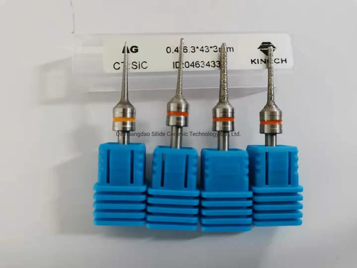 Fresas de diamante recubiertas VHF para fresar zirconia PMMA
