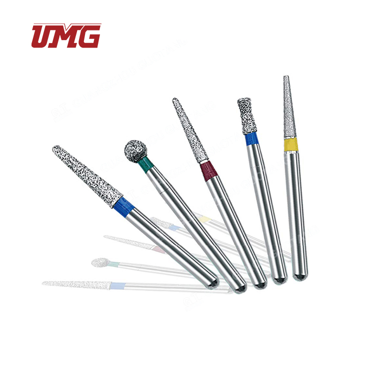 Fabricante dental instrumentos de pulido dental fresas de diamante dental