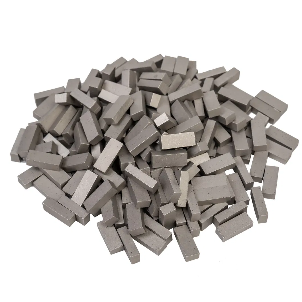 Segmento de diamante de múltiples cuchillas para cortar granito, mármol, arenisca, basalto