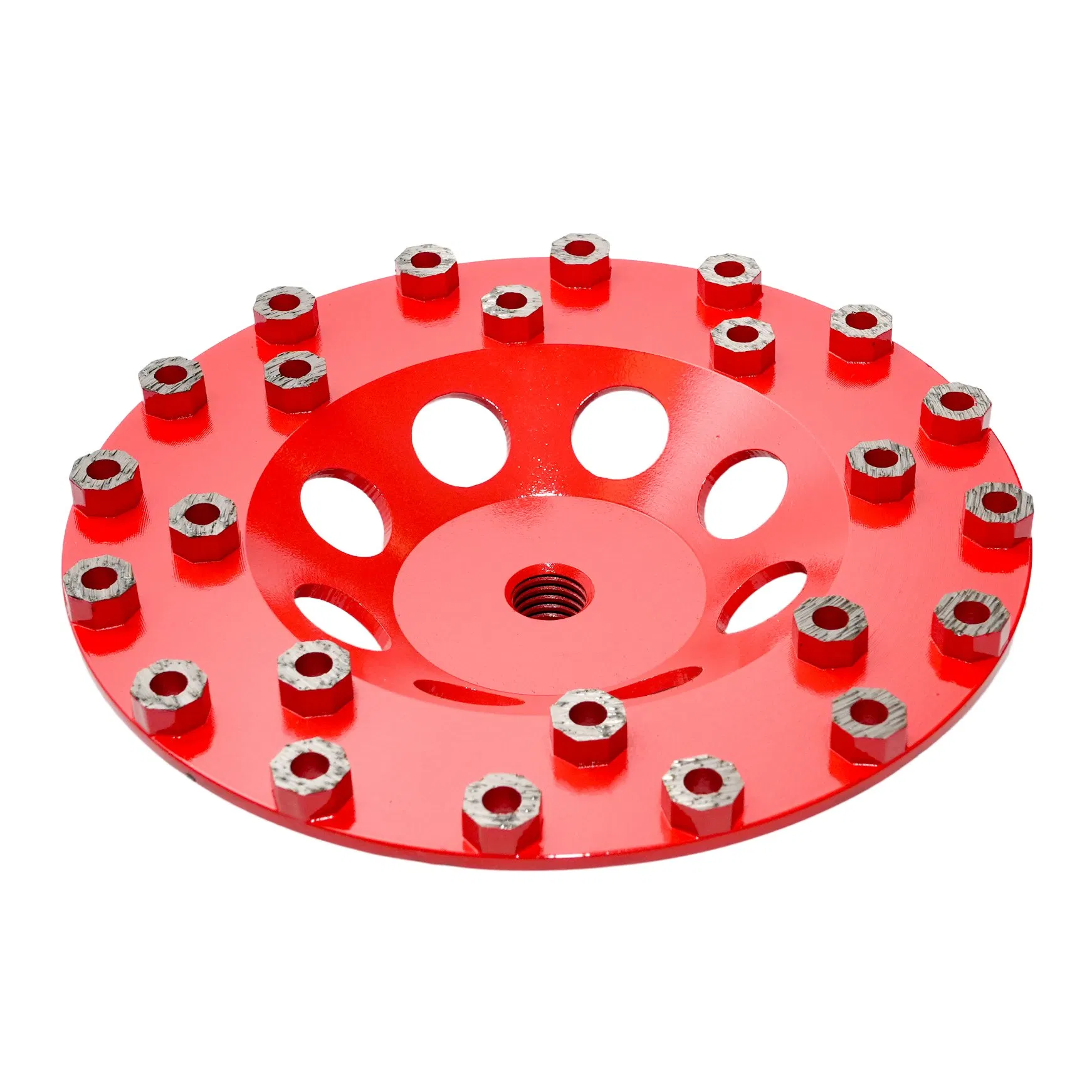 Rueda de copa de molienda de segmento en forma de nuez para herramienta de diamante