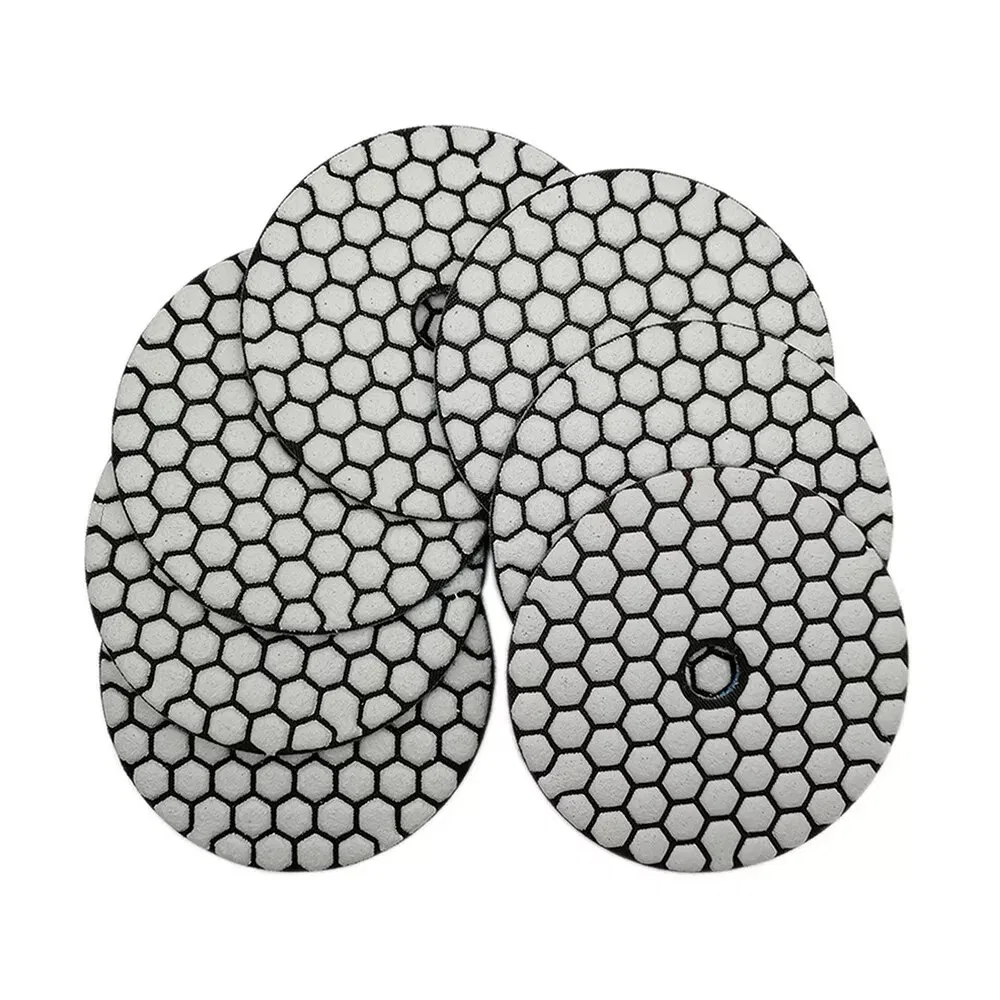Pulido de Diamante Pad#50 4inch Disco de Lijado en Seco para Concreto, Mármol, Granito
