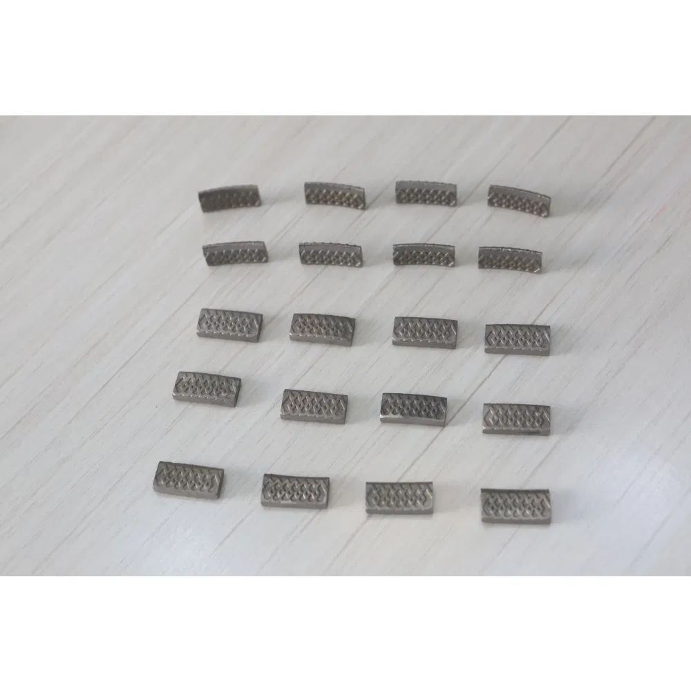 Segmento de sierra de diamante para perforación de concreto