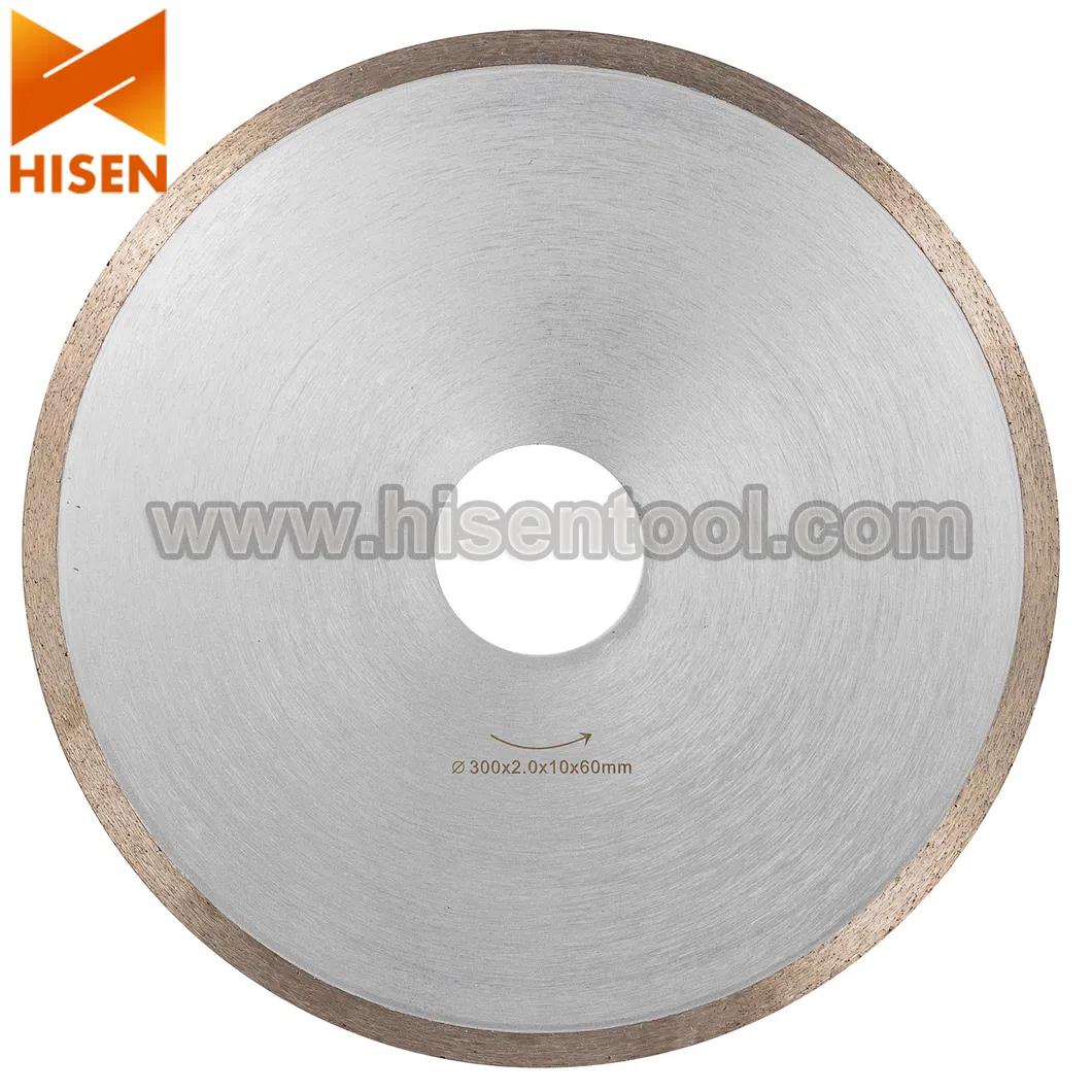 300mm Disco de sierra de diamante para azulejos de porcelana