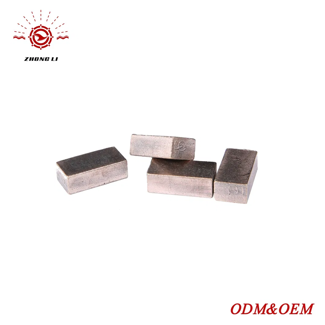 Segmento de diamante de alto rendimiento para corte de mármol, piedra caliza y travertino