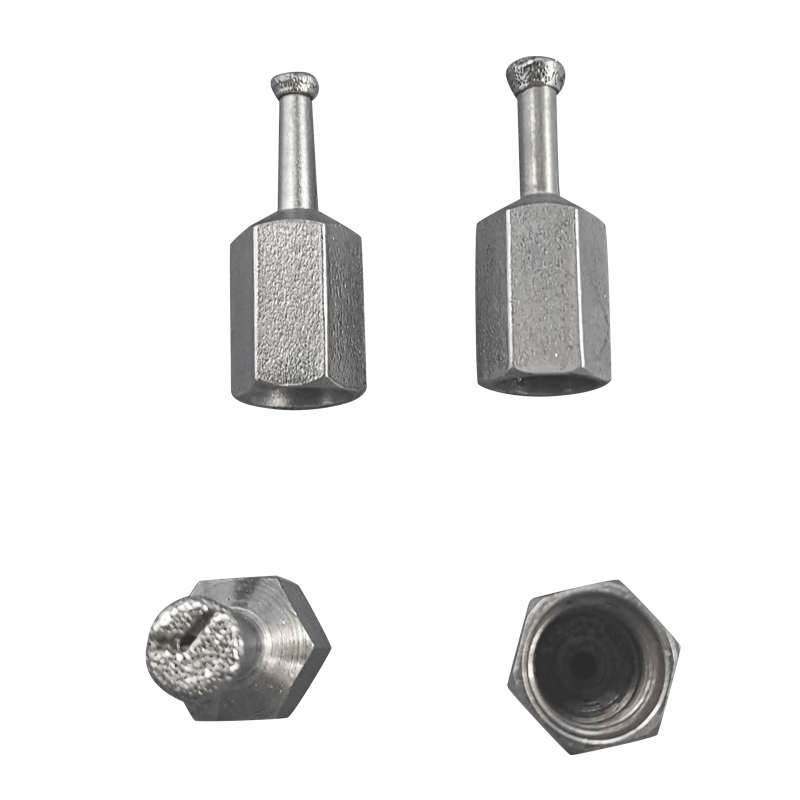 Herramienta de perforación con broca de diamante para anclajes en piedra para azulejos