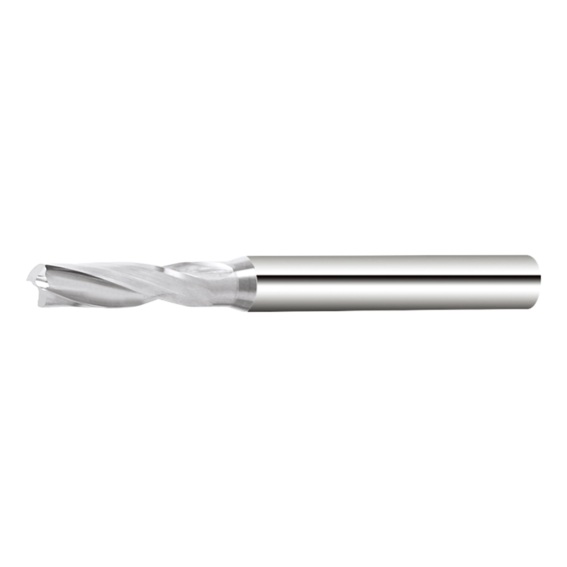 Cortador de dureza excepcional recubierto de diamante, broca de carburo sólido CNC para perforar en vidrio cerámico y materiales compuestos utilizados en aplicaciones aeroespaciales