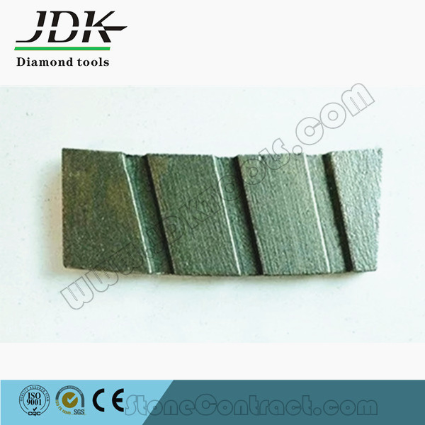 Segmento de perforación de diamante tipo corona para piedra