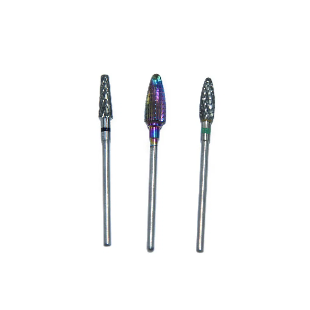 Equipo Dental Cabeza de Rectificado Dental Bur de Diamante de Acero de Tungsteno