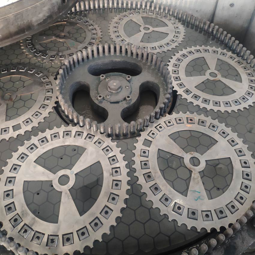 Disco de rectificado de diamante con enlace cerámico especial de diámetro 700mm para cortador de carburo