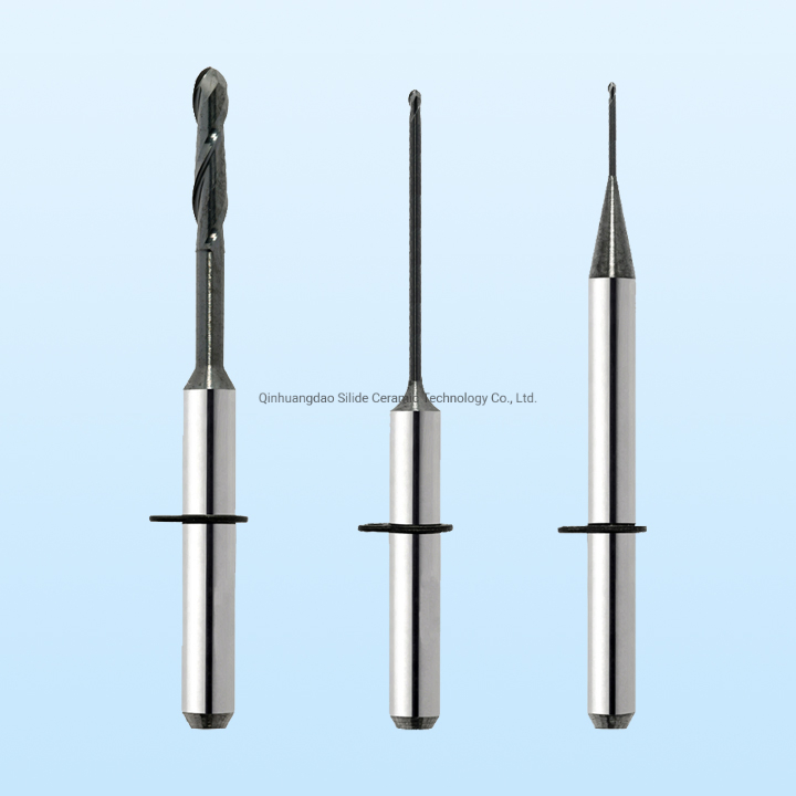 Fresas de diamante recubiertas VHF para fresar zirconia PMMA