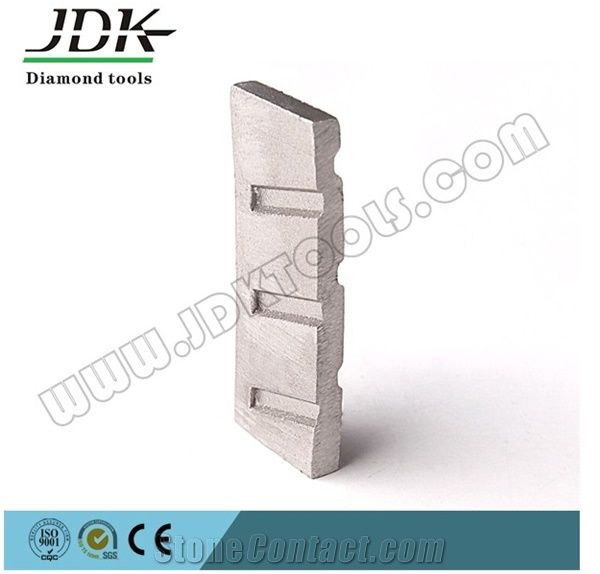 Segmento de perforación de diamante tipo corona para piedra