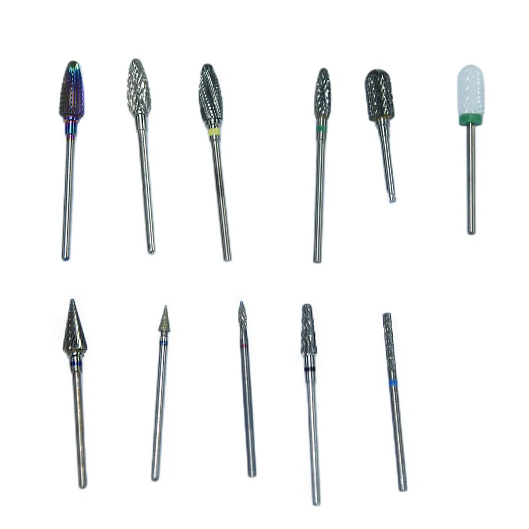 Equipo Dental Cabeza de Rectificado Dental Bur de Diamante de Acero de Tungsteno