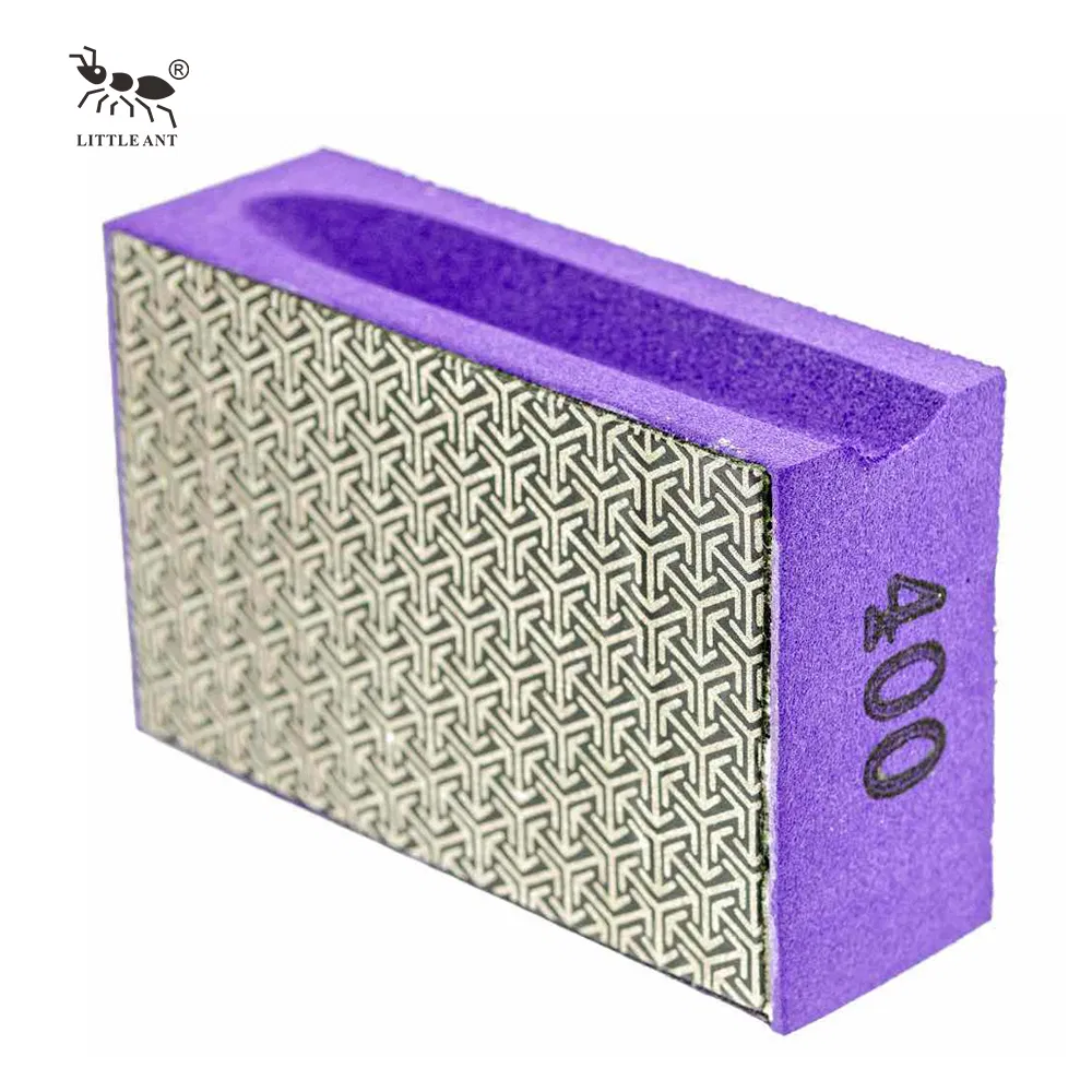 Almohadilla de pulir la mano de Diamante Electroplated