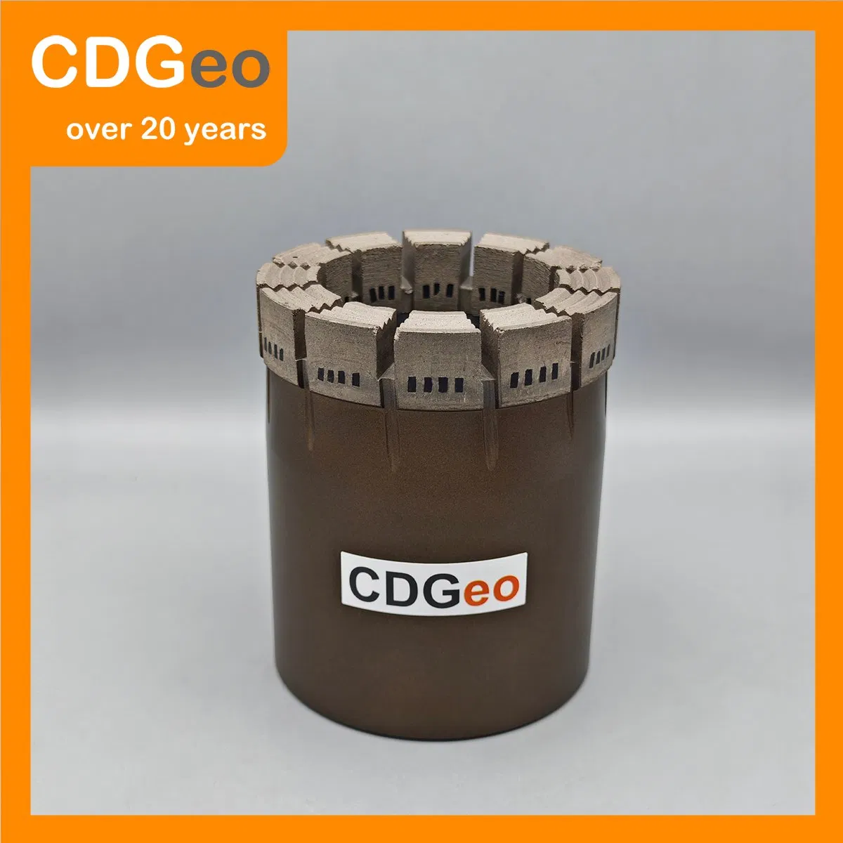 Brocas de perforación de núcleo de diamante impregnado para exploración Hq H W/L para perforación Cdgeo