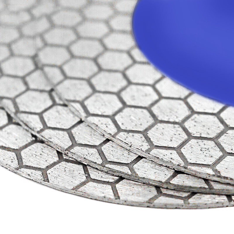 Pequeña hormiga disco de corte y molienda de diamante multifuncional de diseño hexagonal de doble cara