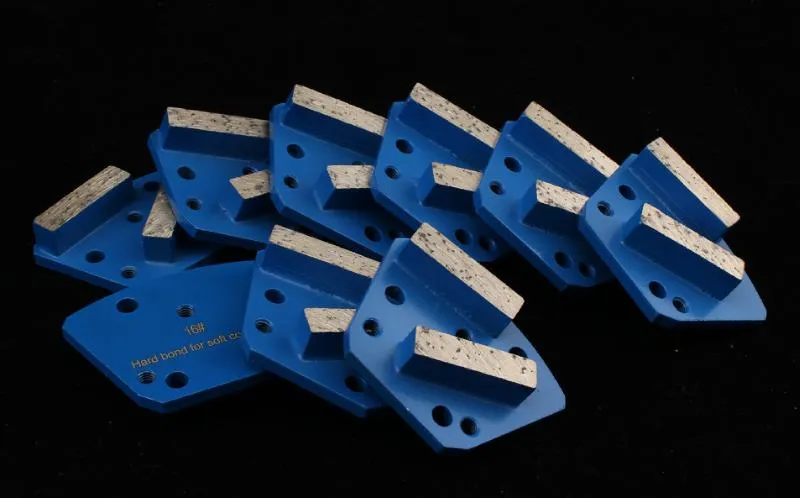 Disco de molienda de segmento de diamante para piso de concreto, deslizamiento lateral para molinillo Blastrac Diamag