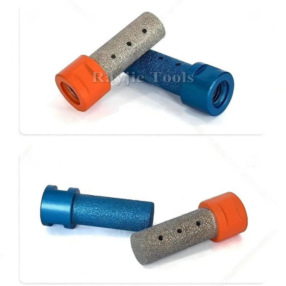 10-50mm Brocas de Fresado de Diamante Brazado al Vacío para Recortar y Ampliar Azulejos de Piedra