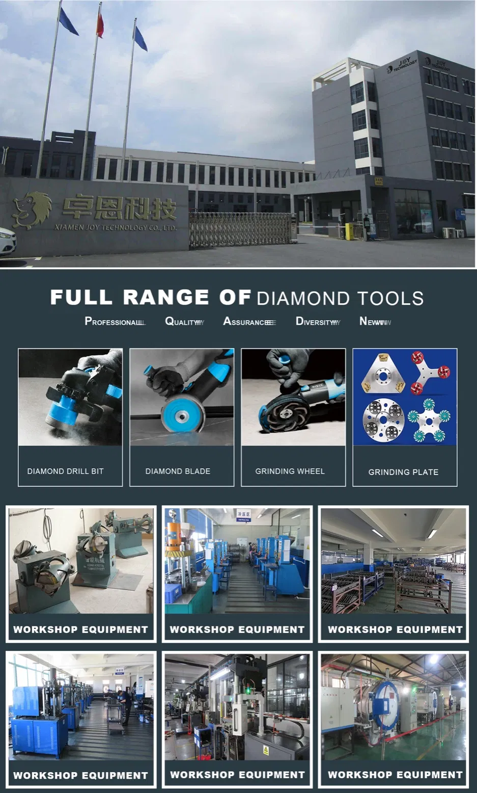Rueda de molienda abrasiva Diamond Cutting Tool para suelos de concreto 3 pulgadas Terrco 4 discos de molienda de diamante segmentados