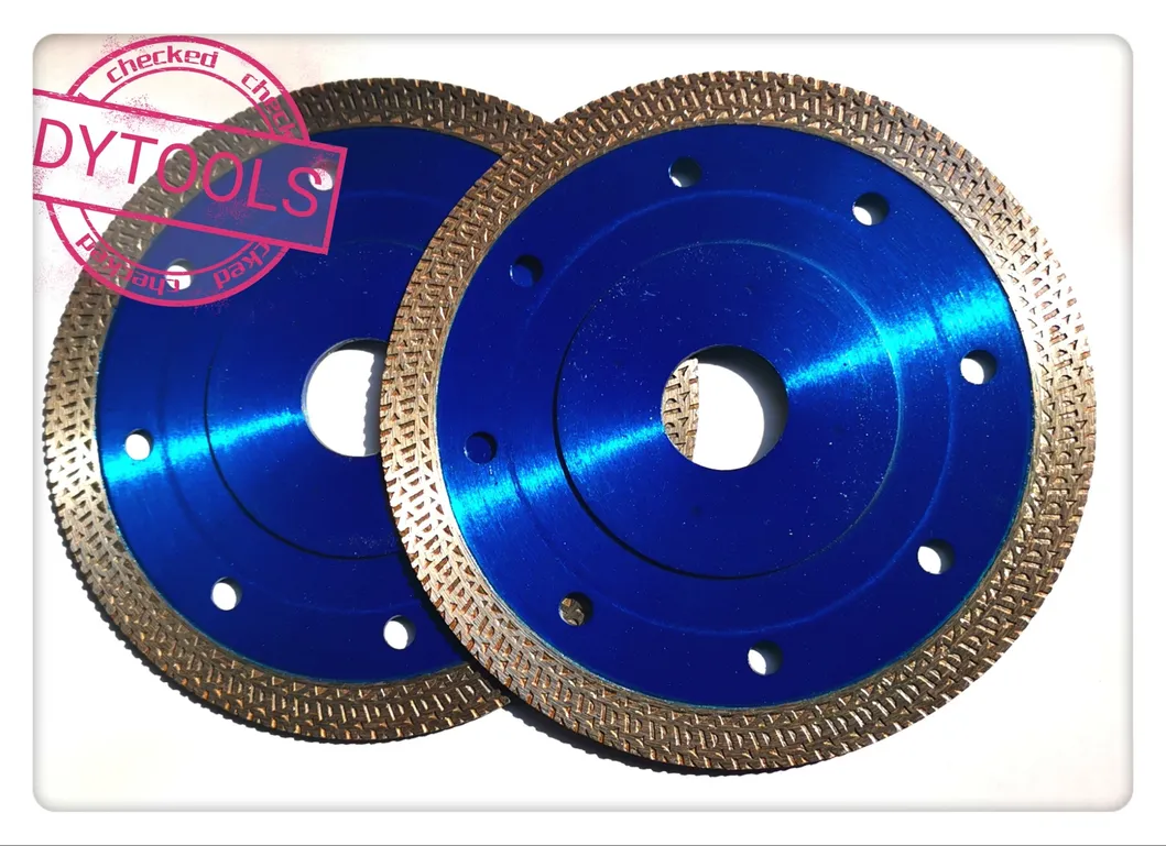 Herramientas de Diamante Profesionales Hoja de Sierra Circular para Corte de Granito, Mármol, Azulejos y Porcelana