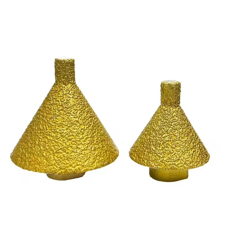 38mm 50mm Brocas de diamante para abrir agujeros y chaflanar para M10 amoladora para mármol, cuarzo, azulejo, ladrillo, piedra