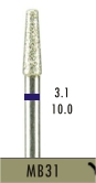 Bur Diamante HP Afilado y Baja Velocidad para Trabajador Calificado MB31