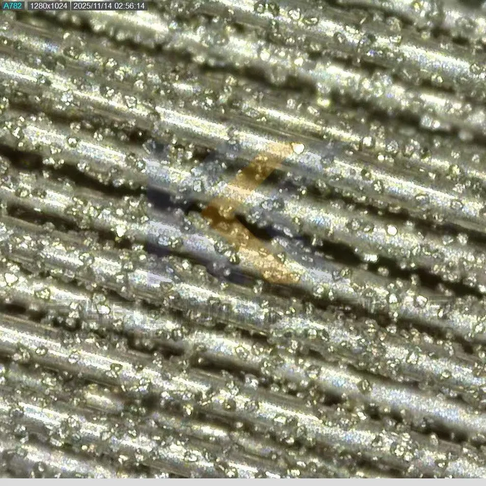 Herramienta de corte de alta precisión, larga vida útil, sierra de alambre de diamante profesional (100 micrones