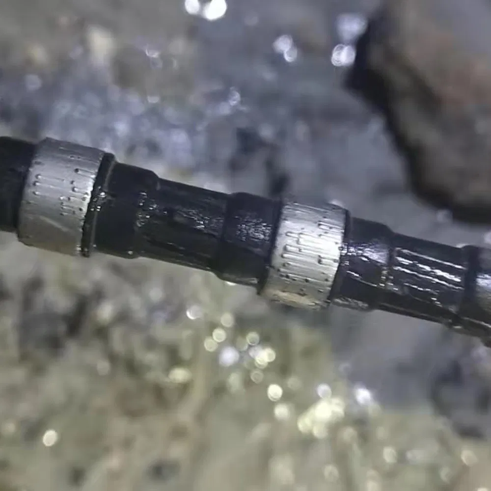 11.5mm Sierra de alambre de diamante para la extracción de granito
