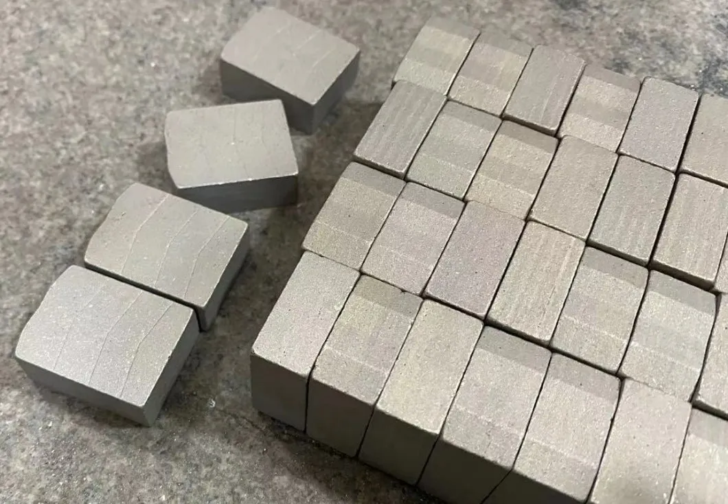 Segmentos de diamante de repuesto