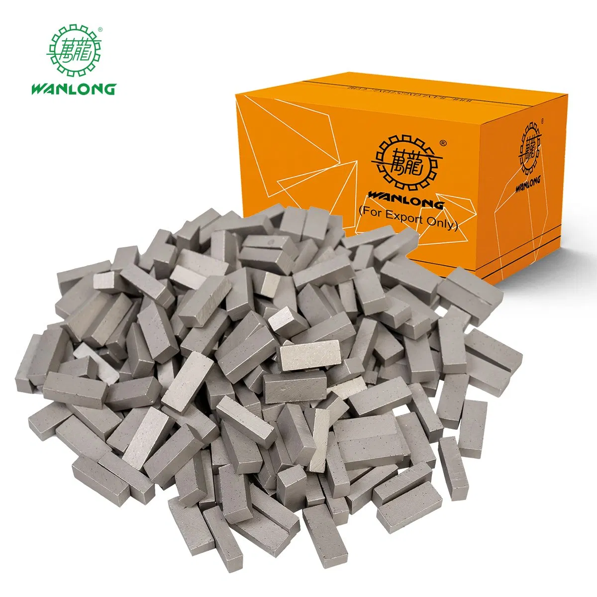 Segmento de diamante de múltiples cuchillas para cortar granito, mármol, arenisca, basalto