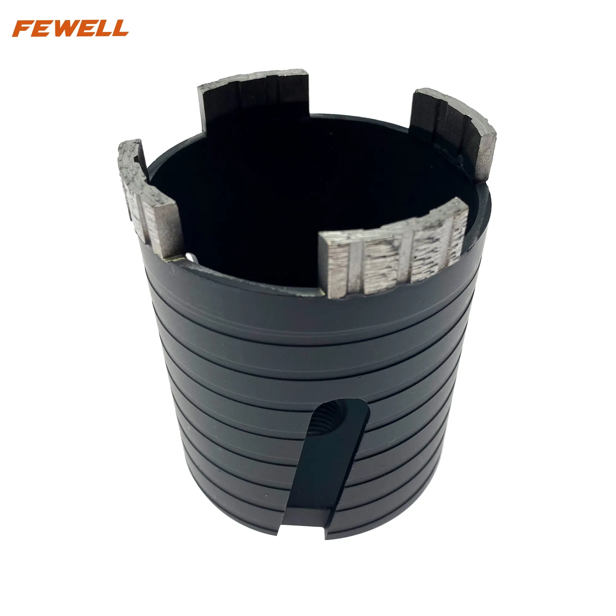 Venta Caliente Segmentos de Diamante Soldados en Frío 68*10*101*M16 Broca de Núcleo para Perforación en Seco de Concreto Reforzado Beton