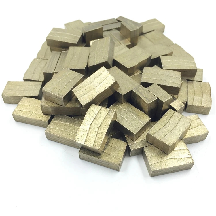 Herramientas de diamante de buena nitidez para corte de canteras, segmentos de diamante para una minería de piedra eficiente en granito y mármol