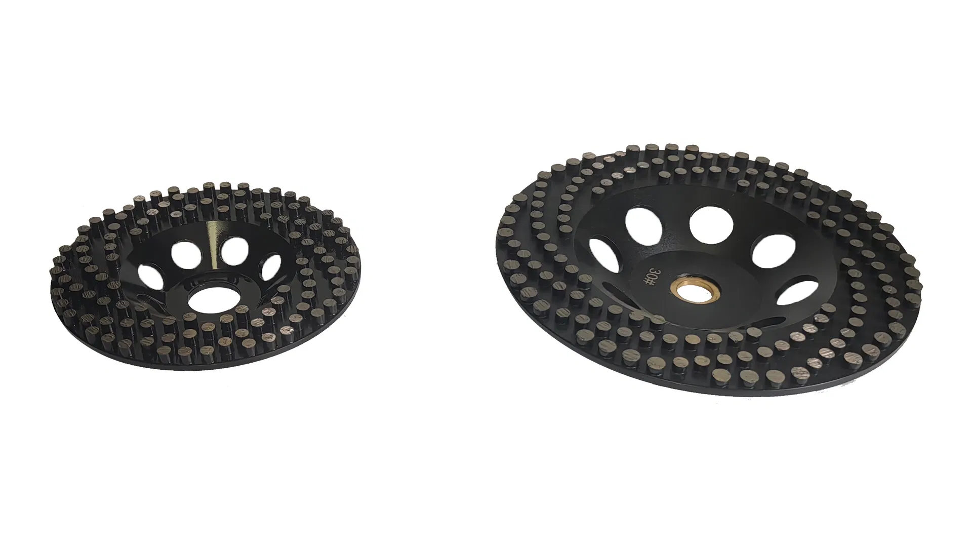 Rueda de copa de molienda Vortexe con segmentos puntuales para herramienta de diamante