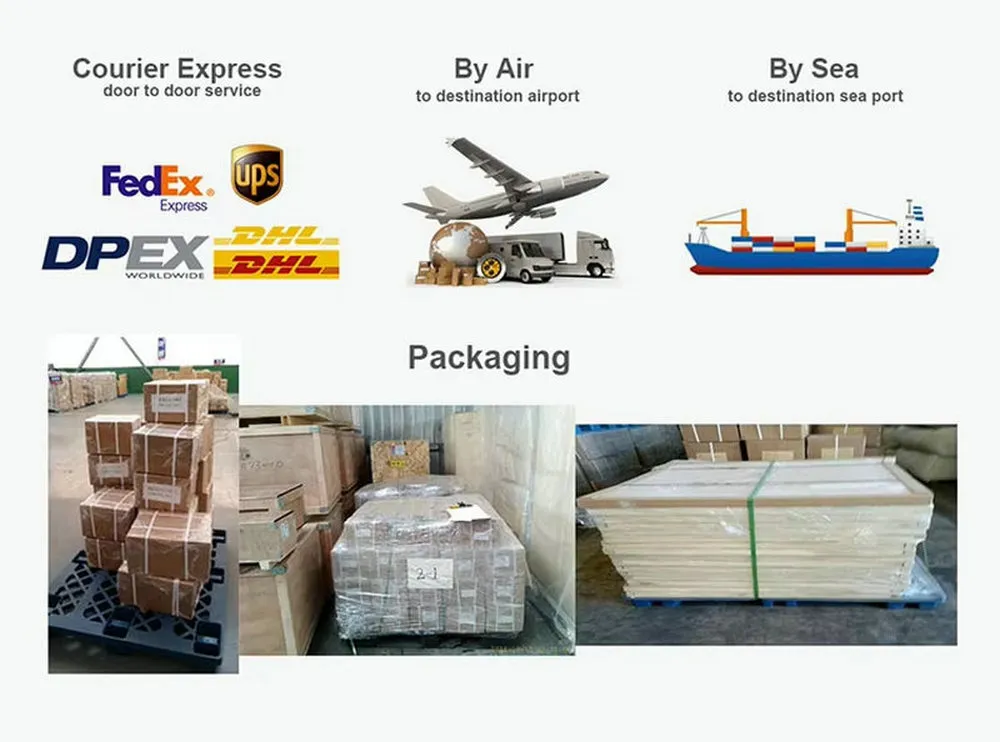 Servicios de transporte internacional