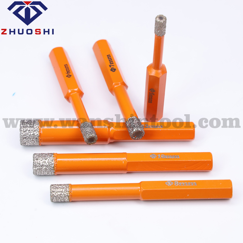 Brocas de diamante cerámicas de alto rendimiento premium para perforación de azulejos cerámicos