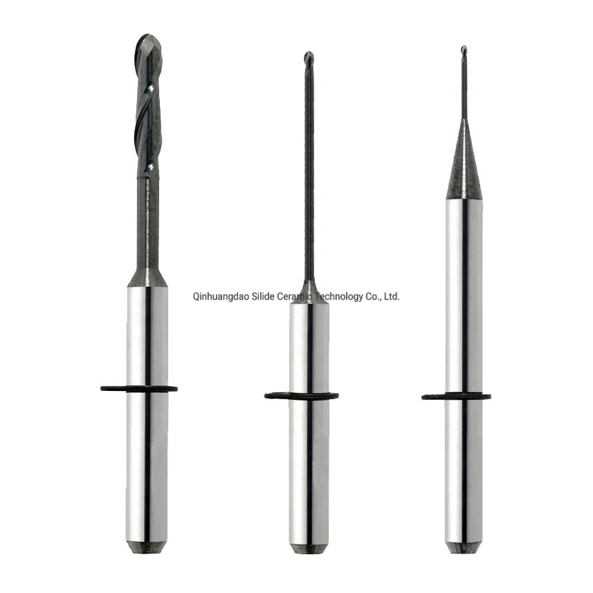 Fresas de diamante recubiertas VHF para fresar zirconia PMMA
